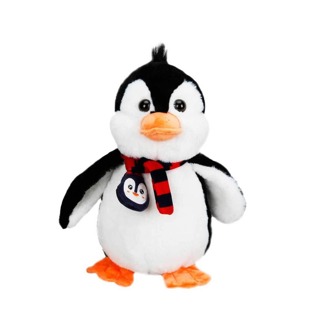 Nessiworld Plush Penguin with Scarf 32 cm.