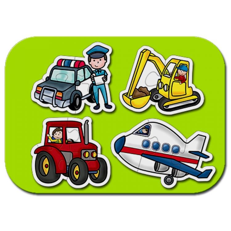 Nessiworld Baby Puzzle Professions