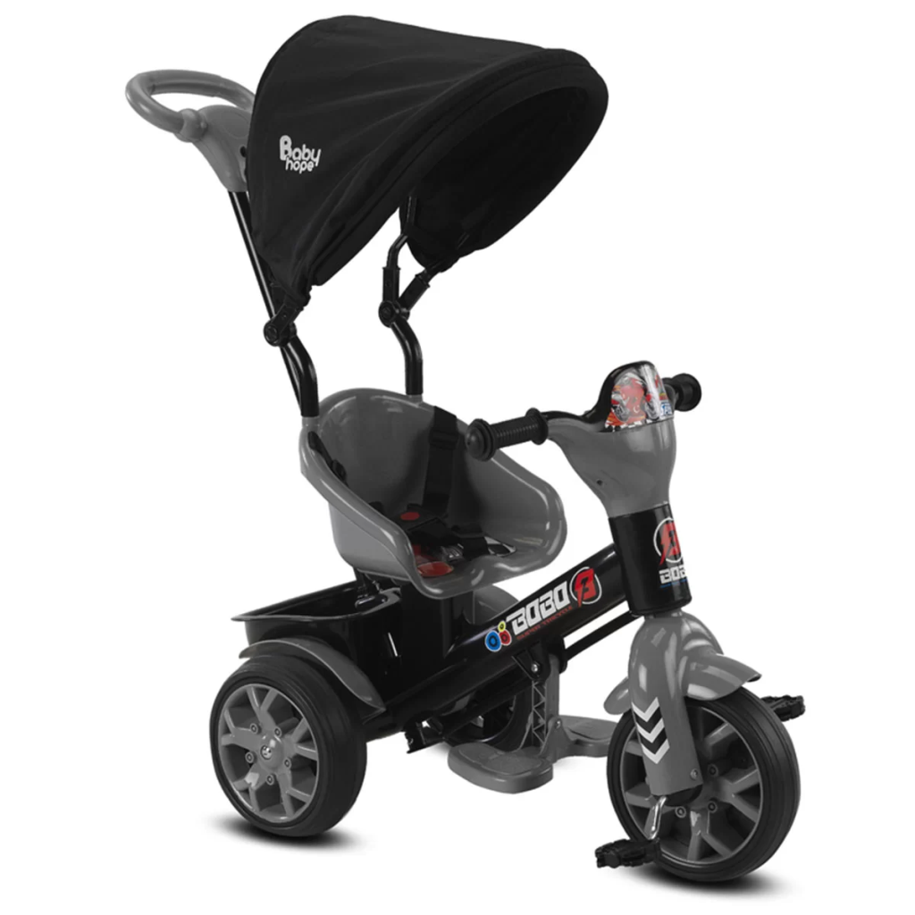 Nessiworld Babyhope Bobo Speed ​​Canopy Bike Gray