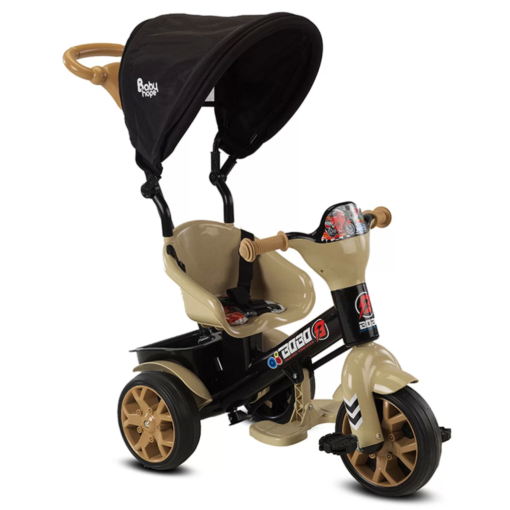Nessiworld Babyhope Bobo Speed ​​Canopy Bike Brown