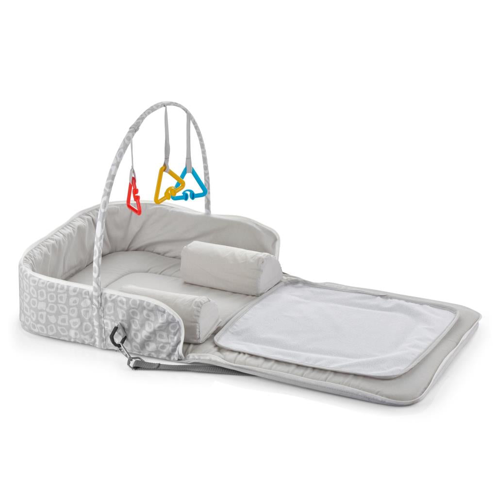 Nessiworld BabyJem Babynest Çanta 771 Gri Kare