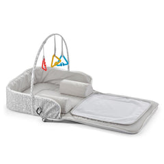 Nessiworld BabyJem Babynest Çanta 771 Gri Kare
