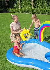 Nessiworld Bestway Slide Rainbow Fountain Pool 53092