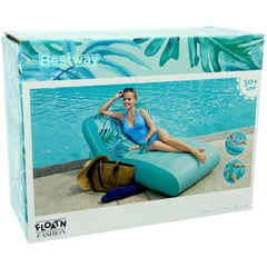 Nessiworld Bestway Luxury Inflatable Lounger Seat 176 x 107 cm