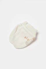 Nessiworld Bibaby Biorganic Teach Me 2'Li Bebe Eldiven 72240 Red