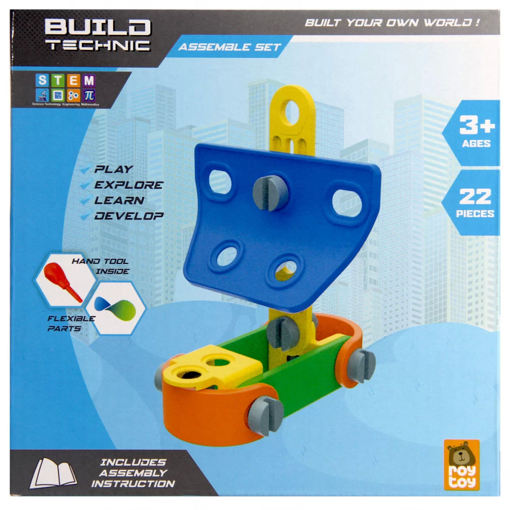 Nessiworld Build Technic Puzzle Tools 4100101-2