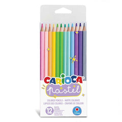Nessiworld Carioca Pastel Colored Crayons 12 Pieces