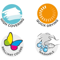 Nessiworld Carioca Temperello Stick Poster Coloring Pen Highlighter 6-Pack 42675