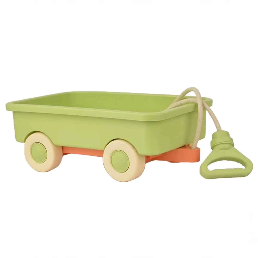Nessiworld Pull Pull My First Wagon Car Green