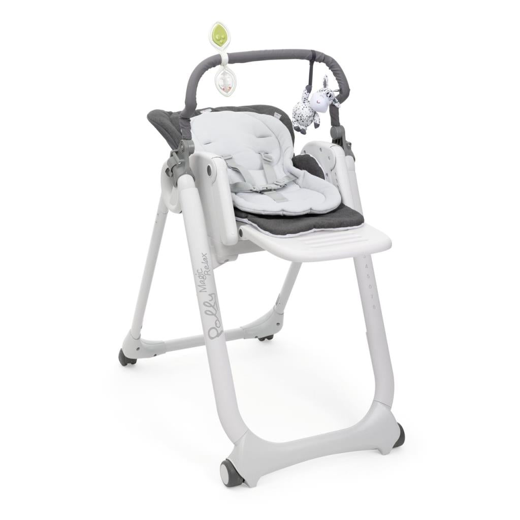 Nessiworld Chicco Polly Magic Relax High Chair Gray Melange
