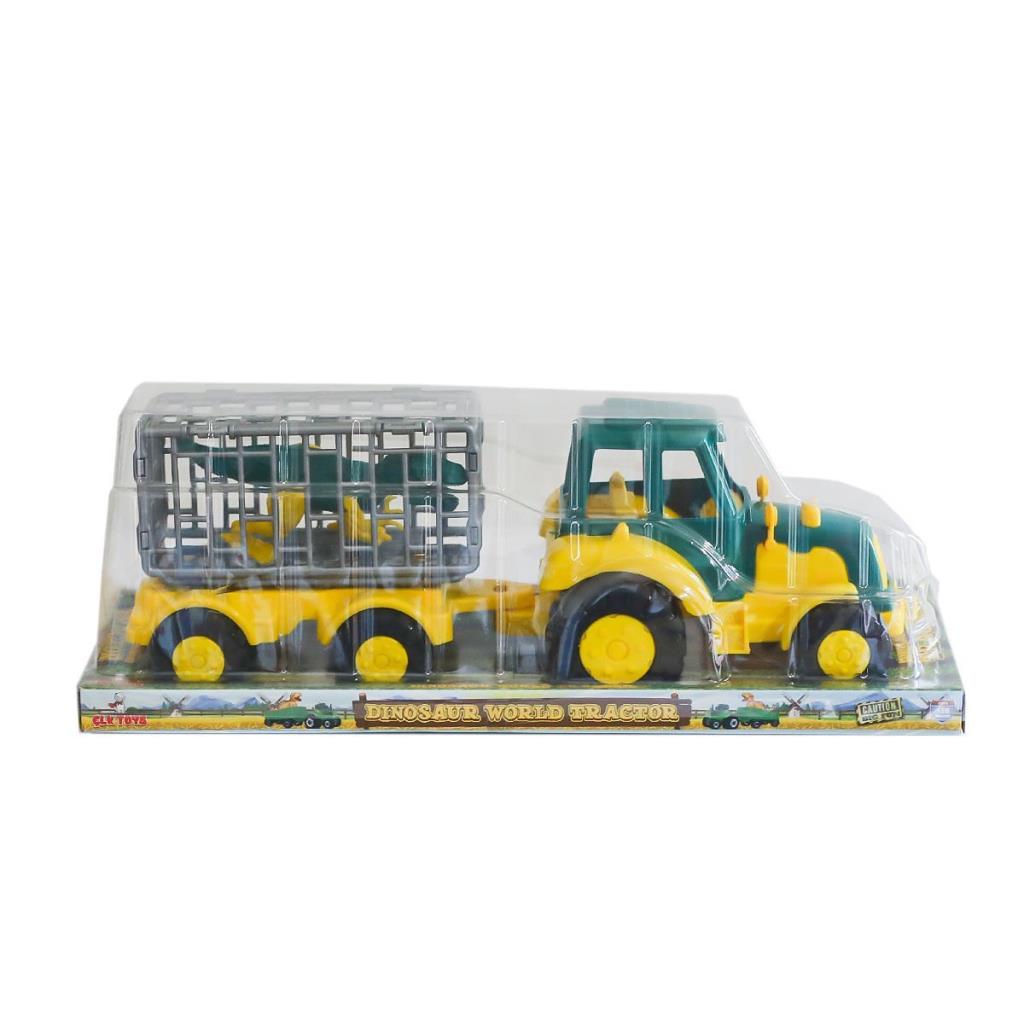 Nessiworld CLK-393 Vacuum Dinosaur Tractor - Çalkan Plastik
