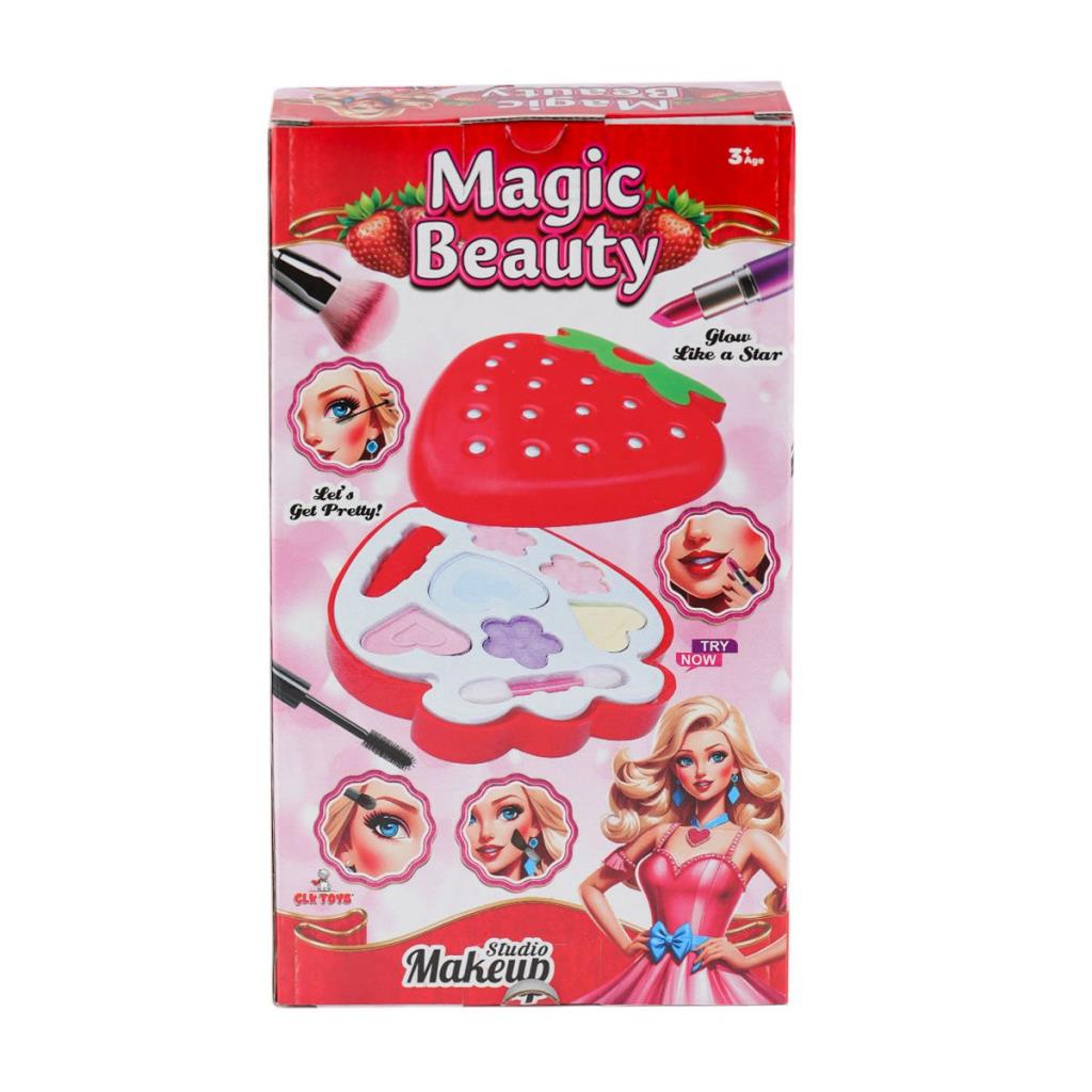 Nessiworld CLK-420 Single Strawberry Makeup Set -Çalkan Plastik