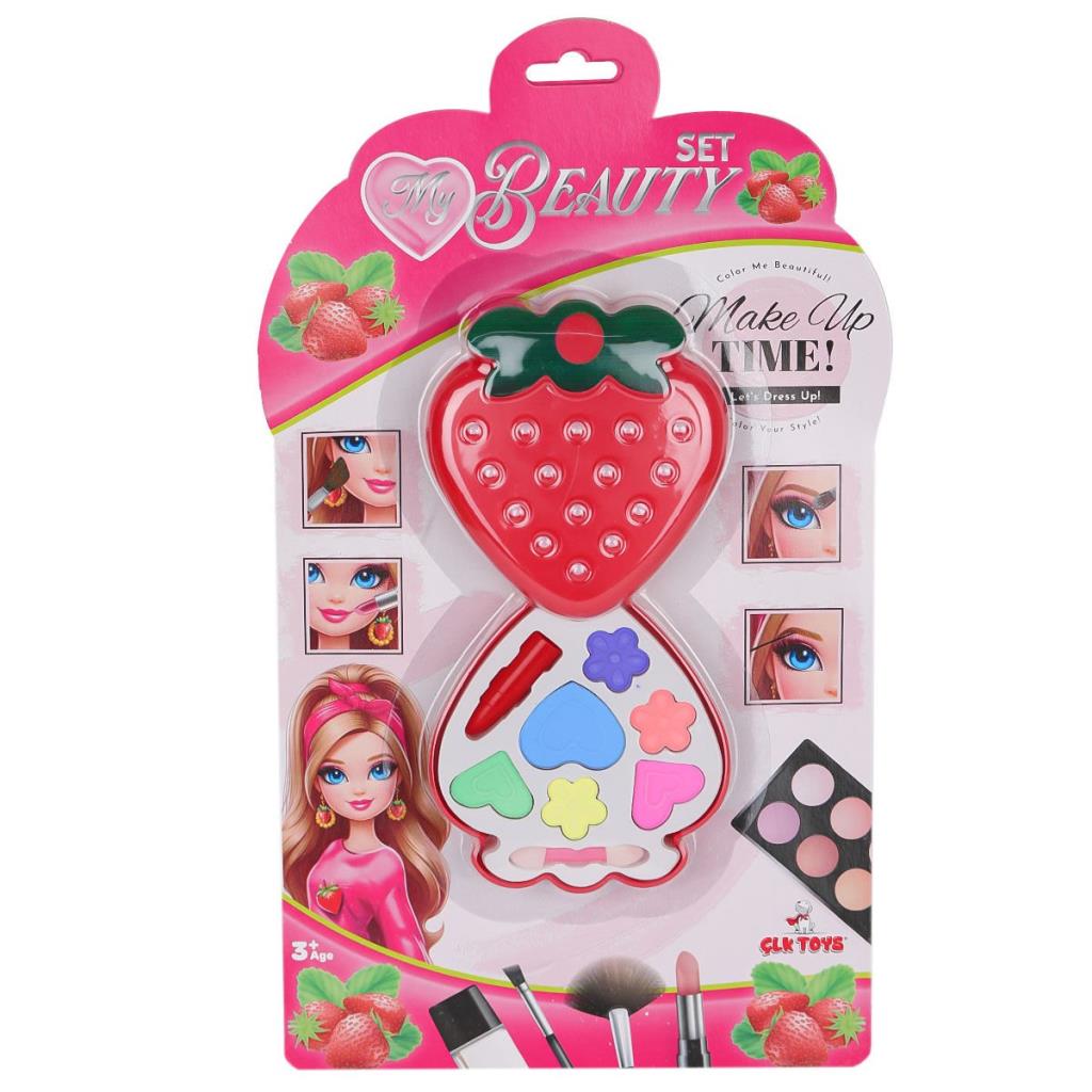 Nessiworld CLK-423 Tekli Çilek Makyaj Seti -Çalkan Plastik