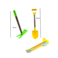 Nessiworld CN2055AB Double Garden Set Pickaxe-Shovel-Halitcan