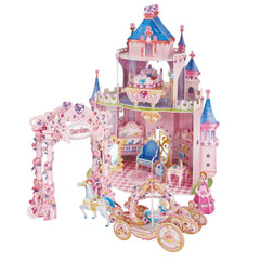 Nessiworld CubicFun Princess Secret Garden Castle 3D Puzzle
