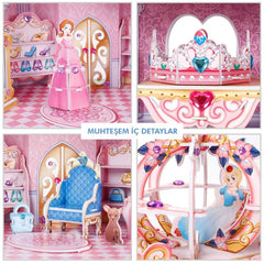 Nessiworld CubicFun Princess Secret Garden Castle 3D Puzzle