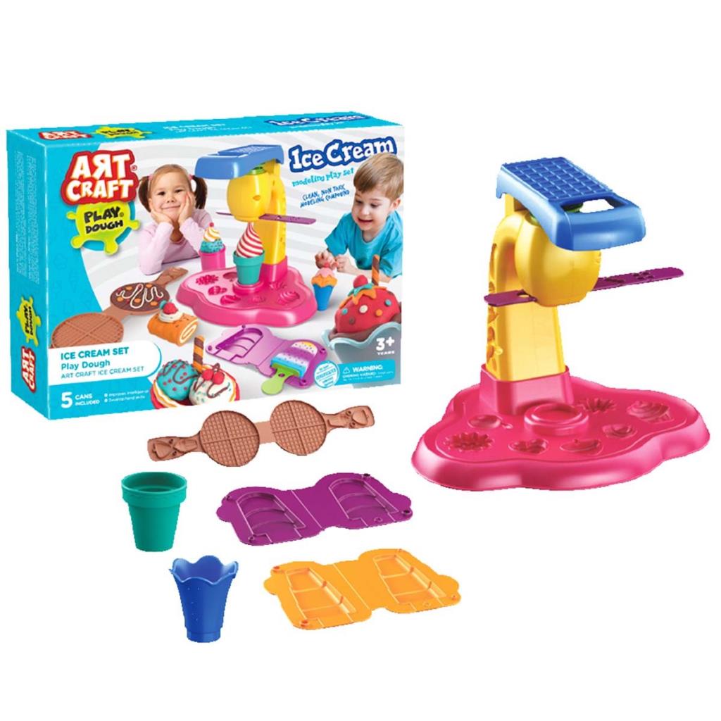 Nessiworld Dede Art Craft Ice Cream Play Dough Set