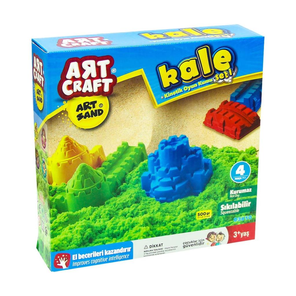 Nessiworld Dede Art Craft Castle Kinetic Sand Set 500gr
