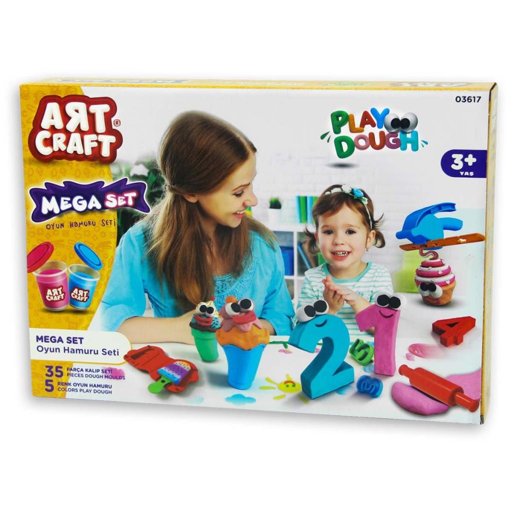 Nessiworld Dede Art Craft Mega Play Dough Set