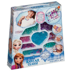 Nessiworld Grandfather Frozen Beaded Jewelry Set with Bag
