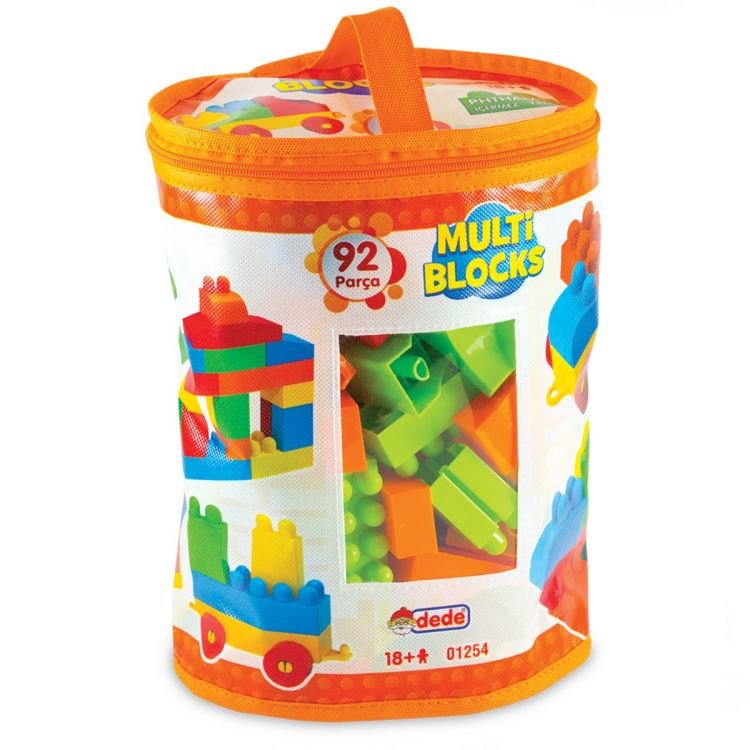 Nessiworld Grandfather Multi Blocks 92 Pieces
