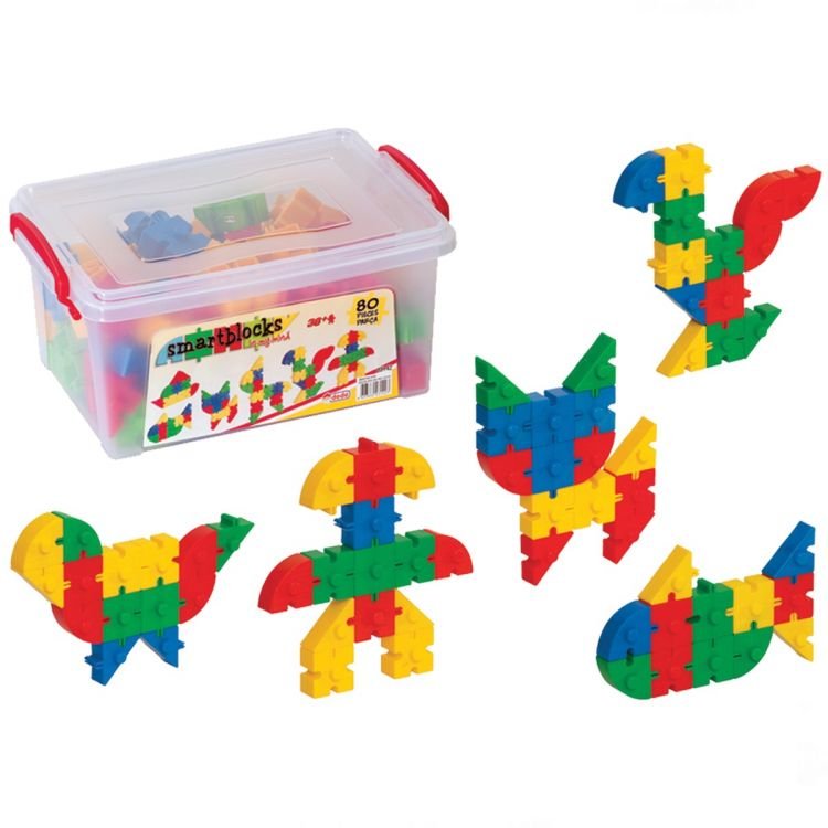 Nessiworld Grandfather Smart Blocks Small Size 80 Pieces