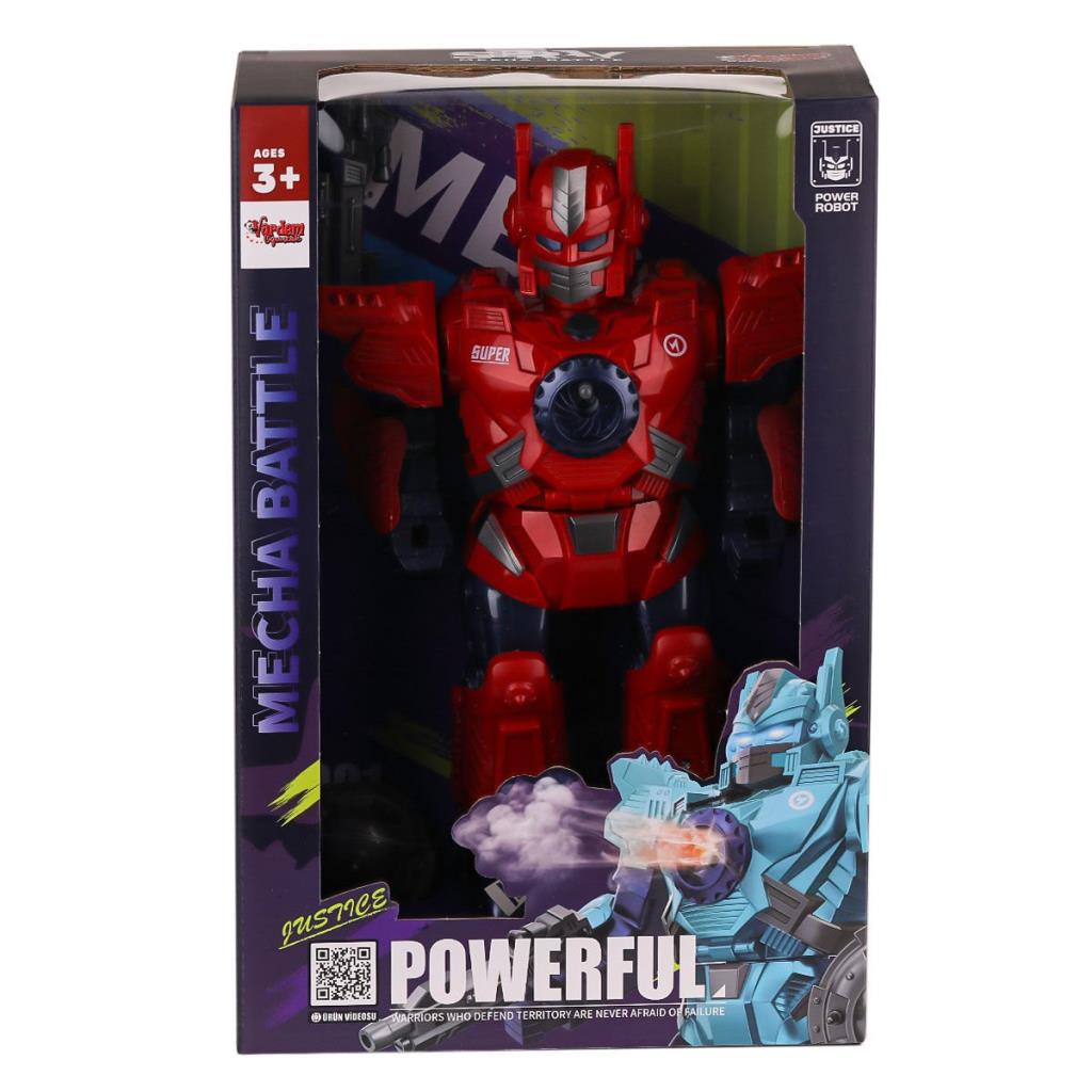 Nessiworld DF-6052 Steam Throwing Robot with Light and Music - Vardem Toys