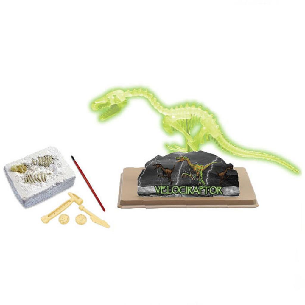 Nessiworld Dinosaur Digging Kit Velociraptor Skeleton