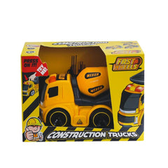 Nessiworld ER-240 Fast Wheels Construction Vehicles Mixer Truck - Erdem Toys
