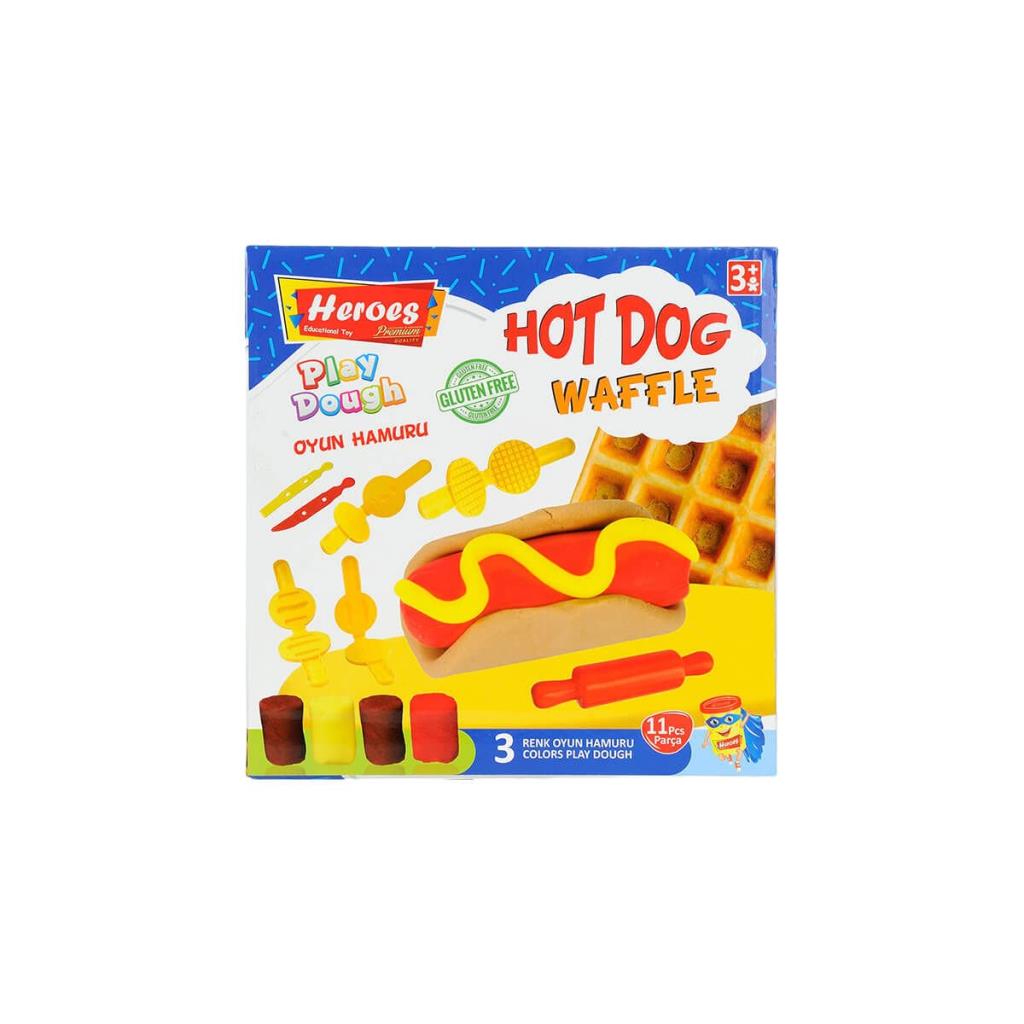 Coffret de pâte à modeler Nessiworld ERN-584 Heroes (taille moyenne) - Jouets Eren