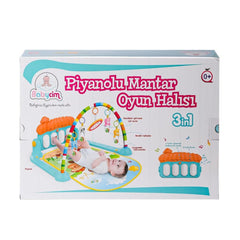 Nessiworld HE0639 Babycim Mushroom Piano Play Mat -Birliktoys
