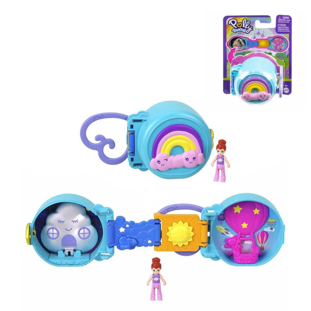 Nessiworld HRD73 Polly Pocket Cute Animal Themed Mini Game Sets
