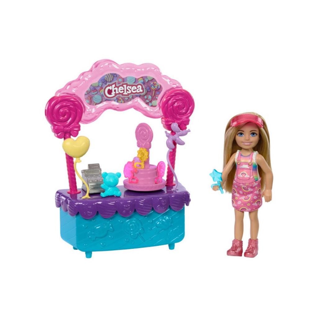 Coffret de jeu NessiWorld HRM07 La confiserie de Chelsea - Barbie et Stacie à la rescousse