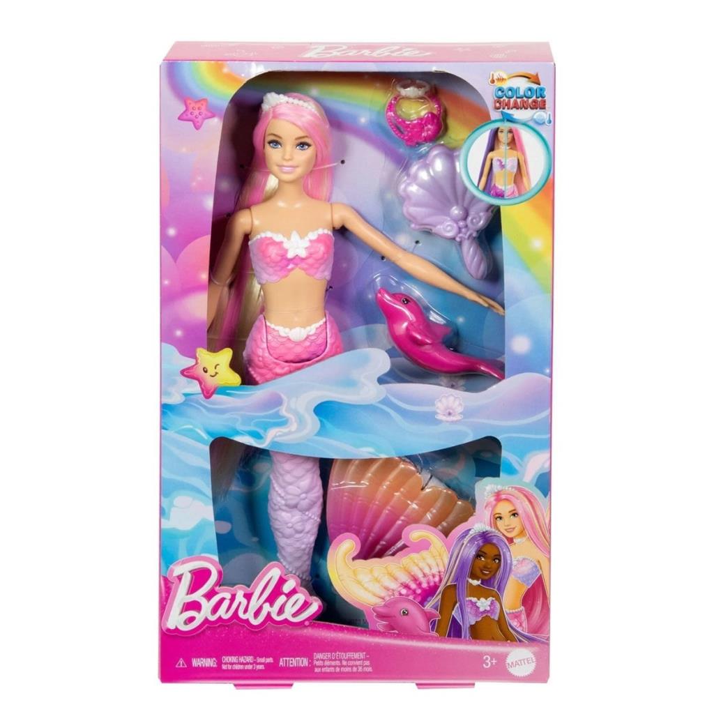 NessiWorld HRP97 Barbie Color Changing Mermaid and Accessories