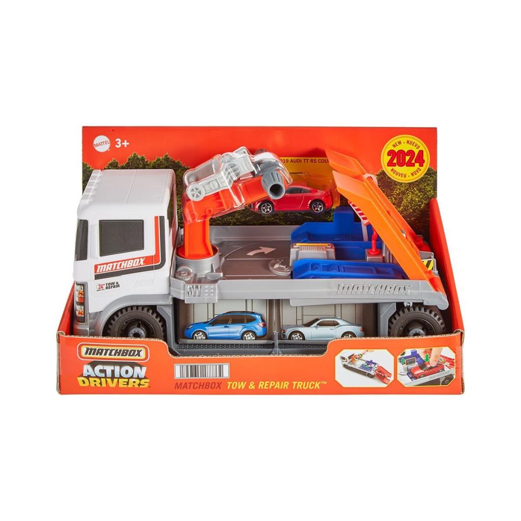NessiWorld HRY43 Matchbox Action Drivers - Dépanneuse et camion de réparation