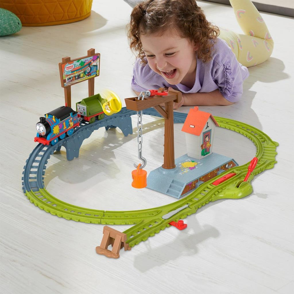NessiWorld HTN34 Thomas and Friends - Paint Delivery Set