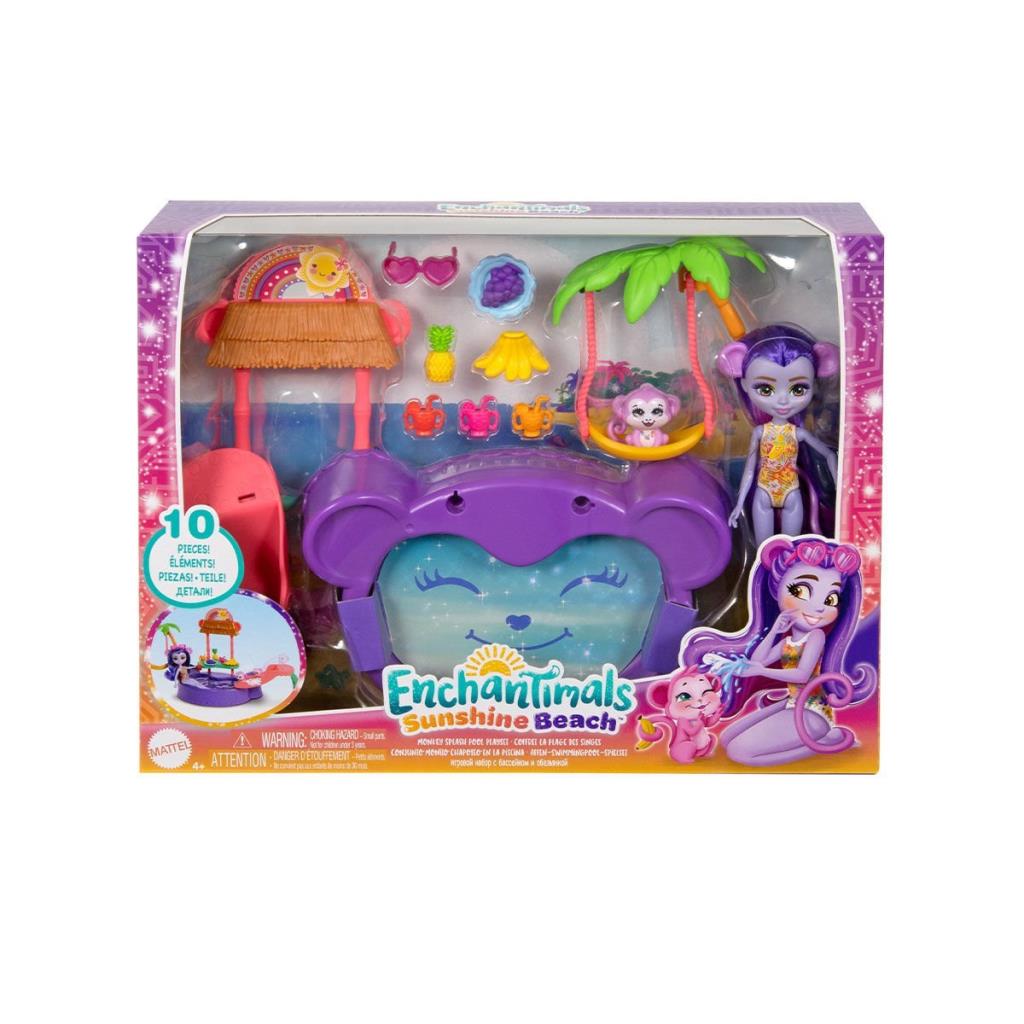 Nessiworld HTW73 Enchantimals Fun Pool Party Game Set