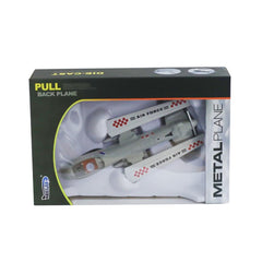 Avion à tirer et à lâcher en métal NessiWorld HW777-19B - Canem Toys