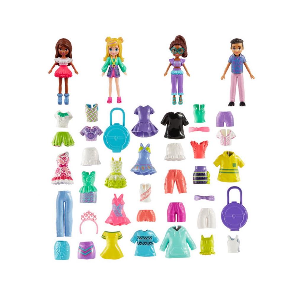 Nessiworld HWP23 Polly Pocket Adventures in Rio Fashion Game Pack