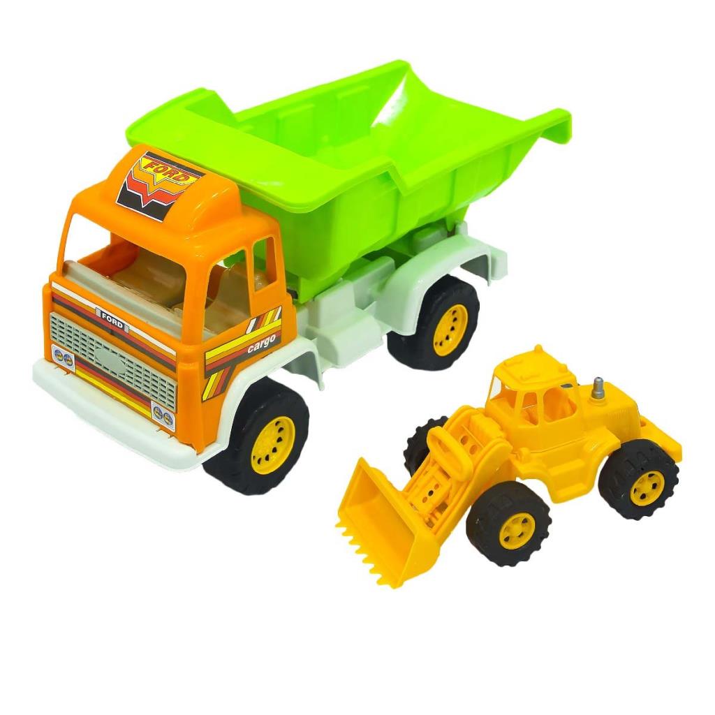 My Nessiworld Construction Truck and Mini Bulldozer