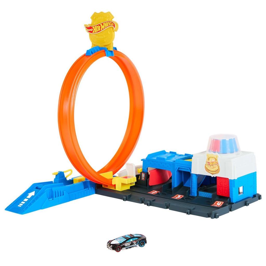 Nessiworld JBM71 Hot Wheels Police Station Playset