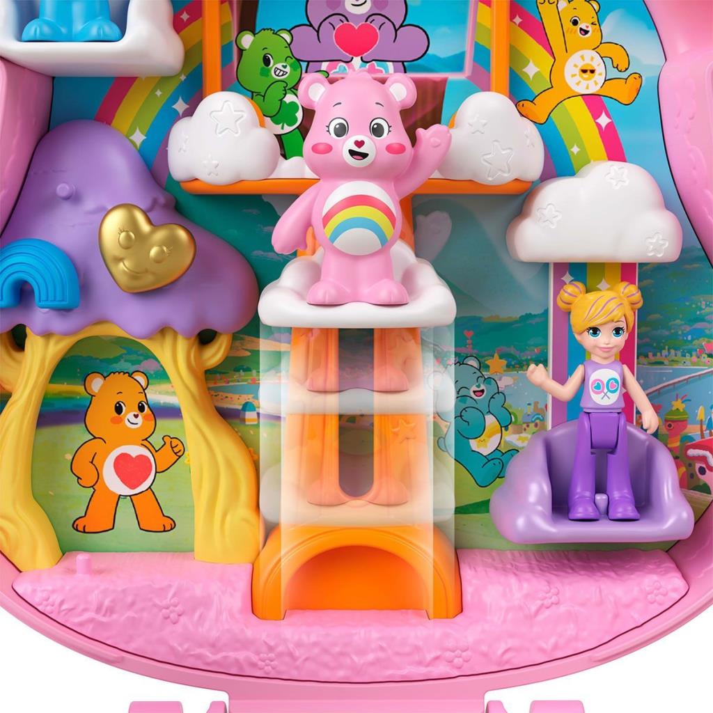 Nessiworld JCC14 Polly Pocket - Care Bears Micro Play Set