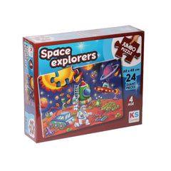 Nessiworld JP 31011 Space Explorers Jumbo Puzzle 24 Pieces -KSPuzzle