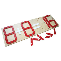 Nessiworld KAL-1011 Mathématiques en bois Quatre opérations - Chiva