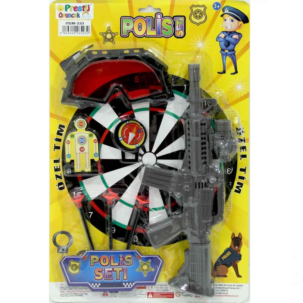 Nessiworld Cartel Glasses and Rifle Special Team Police Set