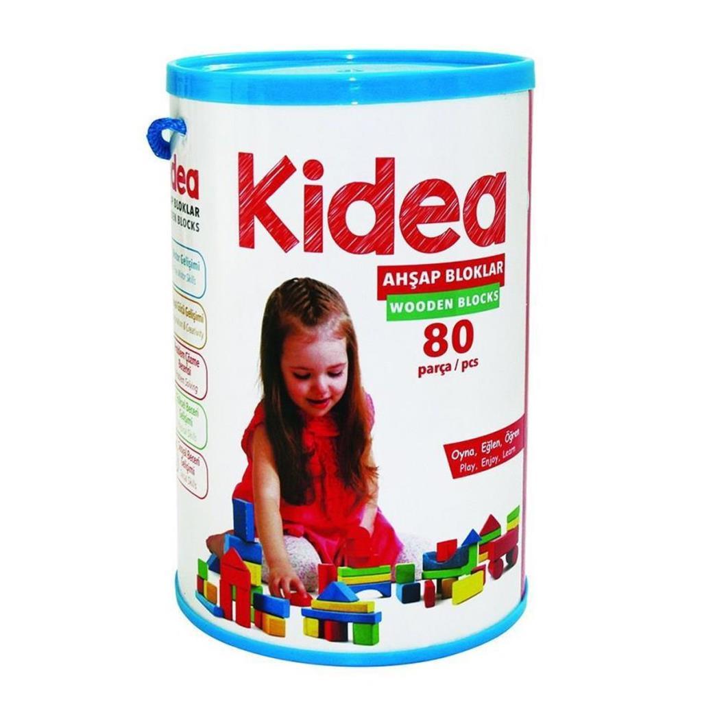 Nessiworld KID-1003 Chiva, Wooden Blocks 80 Pieces