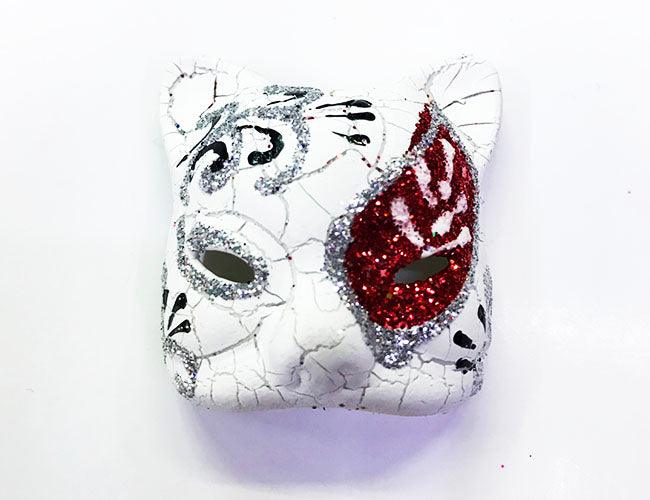 Nessiworld Red Colored Ceramic Material Venetian Cat Model Magnet