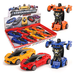 Voiture robot transformable à friction Nessiworld KNS-2019-3 - Vardem Toys