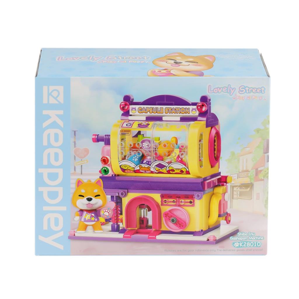 Ensemble de blocs de station capsule Keeppley Nessiworld KP28010 - Vagon Life
