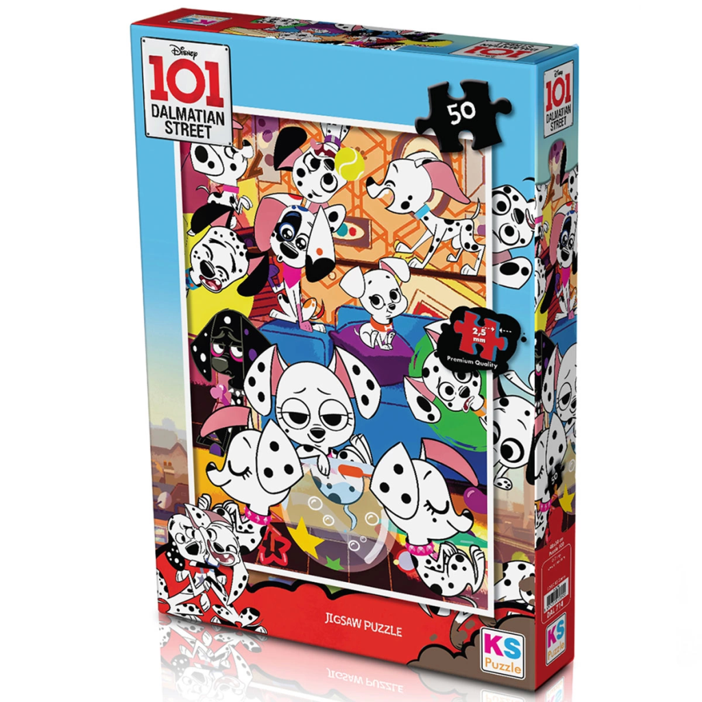 Nessiworld KS 101 Dalmatian 50 Piece Puzzle